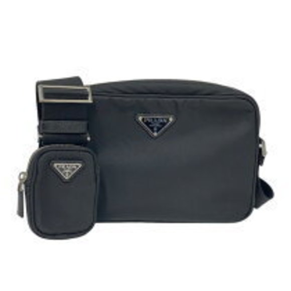 Prada Re Nylon Shoulder Bag adidas black nylon - Picture 1 of 7